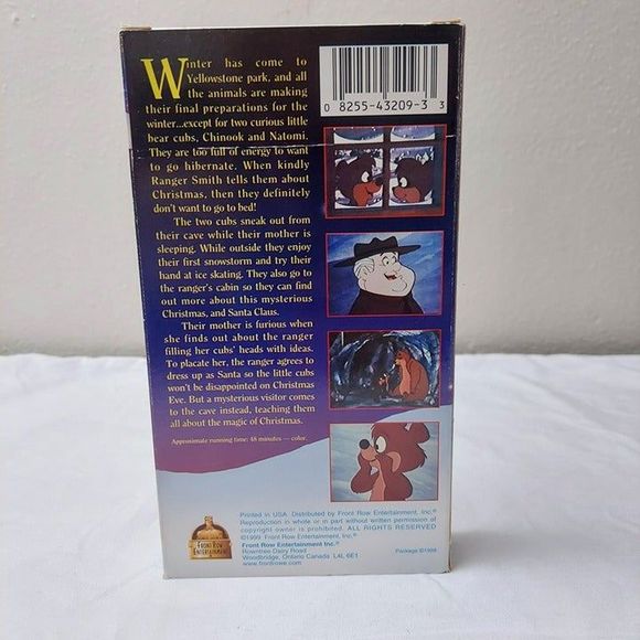 Santa And The Three Bears VHS Vintage Kids Christmas Movie 1999 - Picture 3 of 6